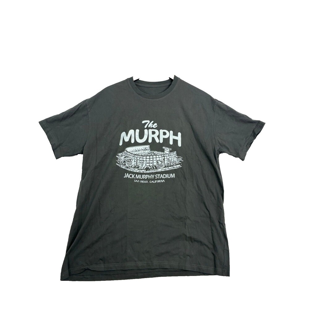 The Murph Jack Murphy Stadium San Diego California Mens Gray Graphic T Shirt